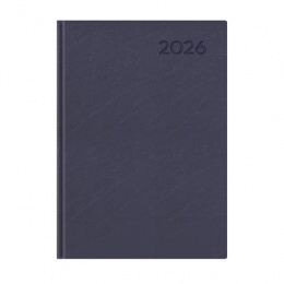 Naptár, tervező, A5, napi, TOPTIMER, "Economic", kék